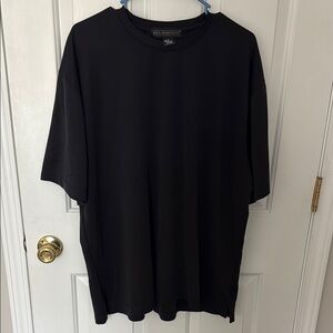Black Short Sleeve Tee Relaxed Fit
